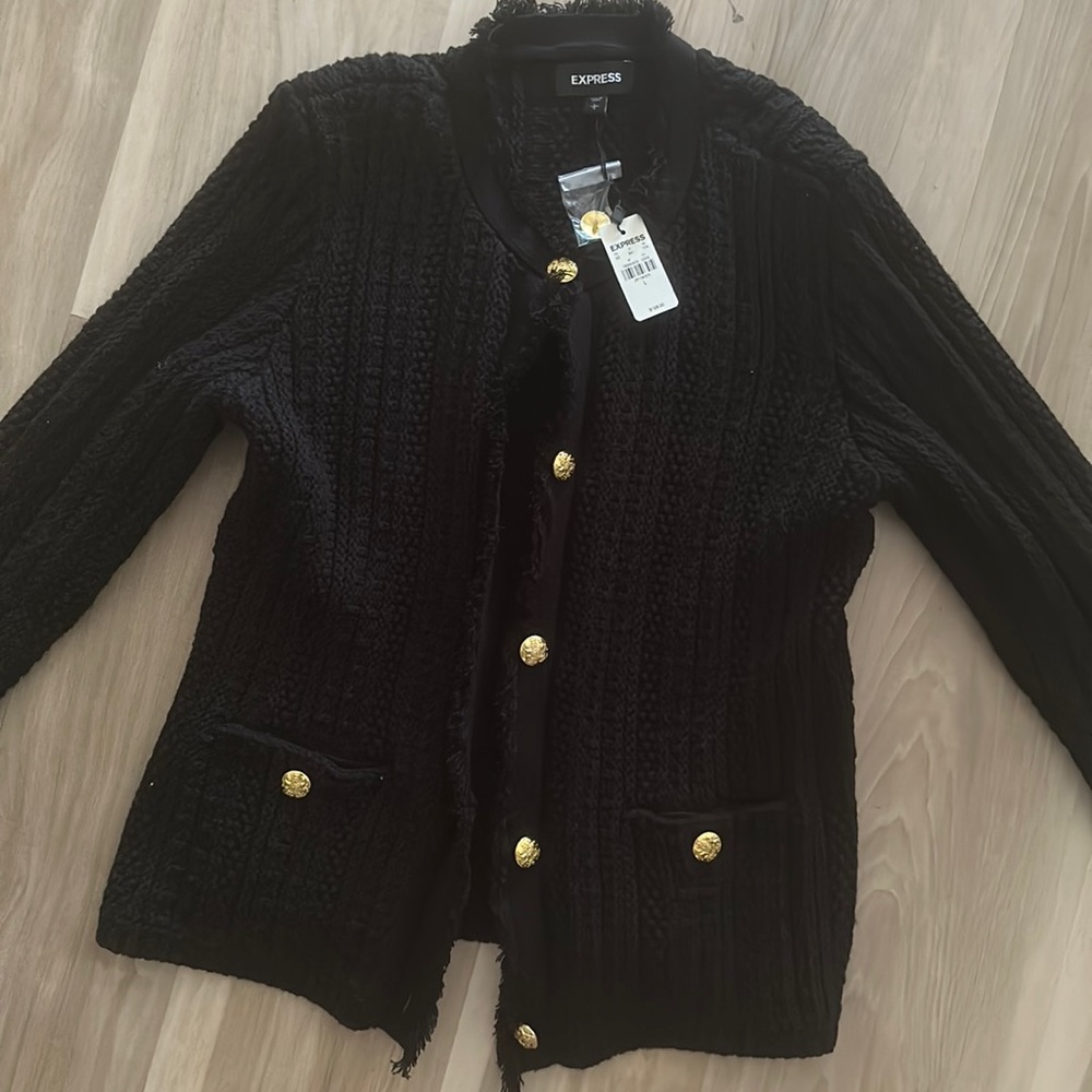 NWT Express tweed sweater